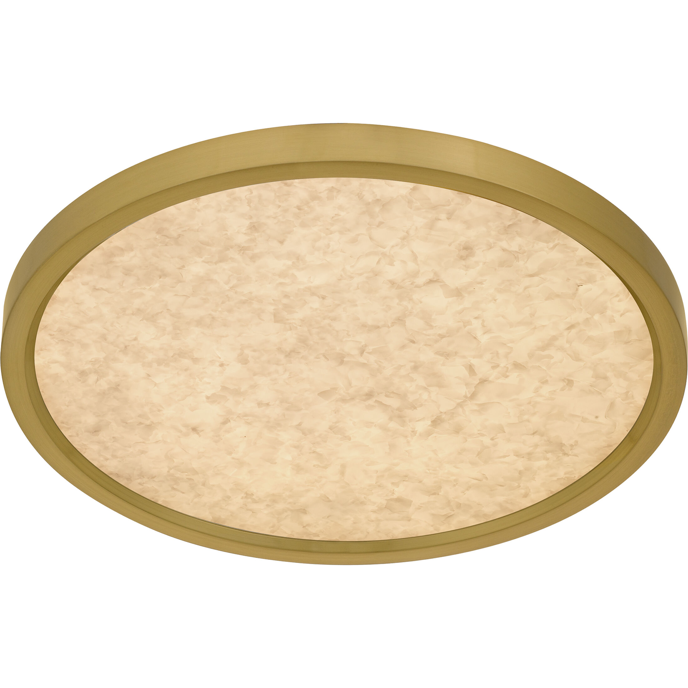 Outskirts LED 15 inch Brushed Gold Flush Mount Ceiling Light, Medium