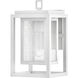 Coastal Elements Estate Series Republic 1 Light 12 inch Textured White Outdoor Wall Mount