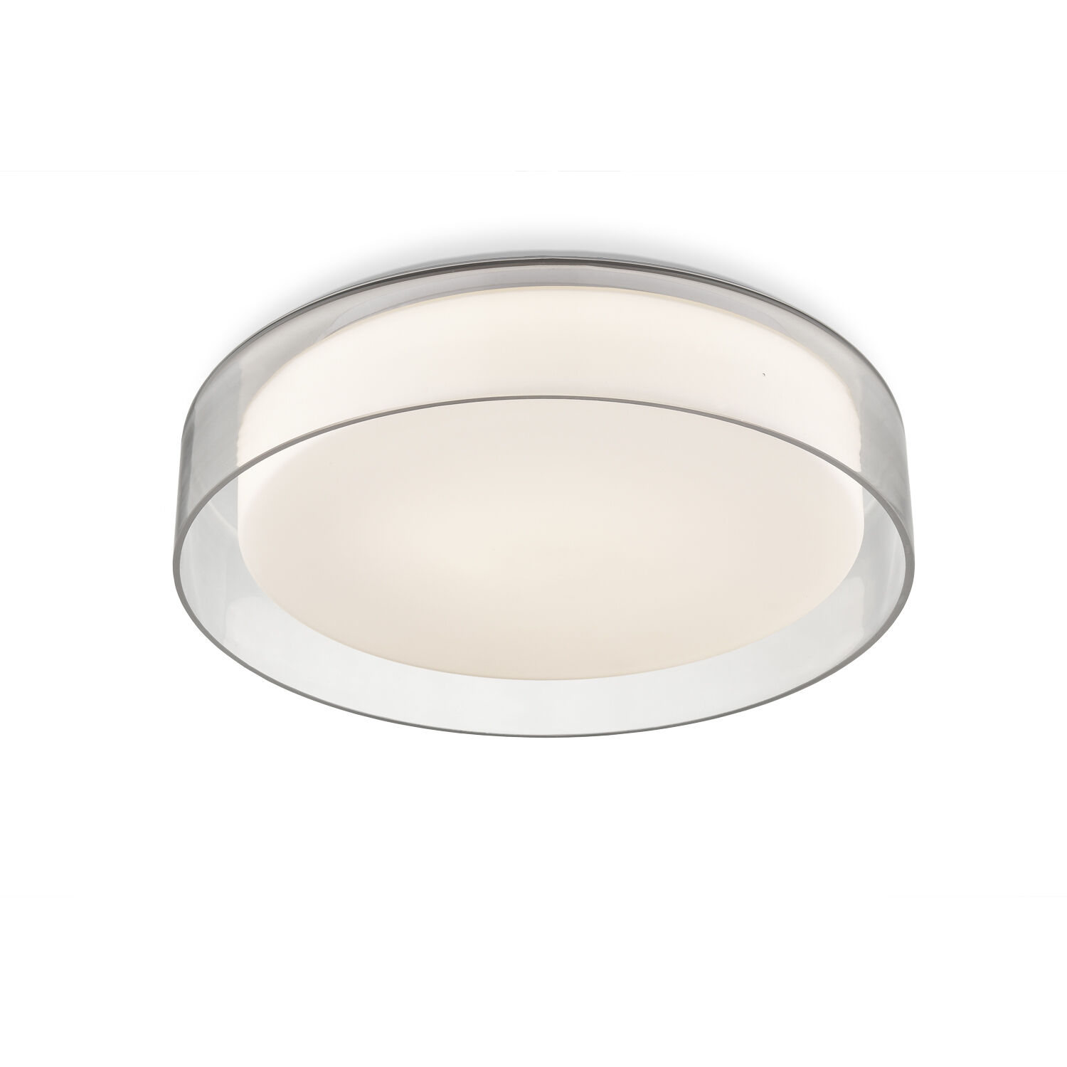 Aston LED 14 inch Clear Flush Mount Ceiling Light