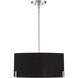 Westboro Boulevard 3 Light 20 inch Weathered Antique Brass Pendant Ceiling Light in Chrome