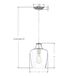 Milo 1 Light 8 inch Brushed Nickel Mini Pendant Ceiling Light