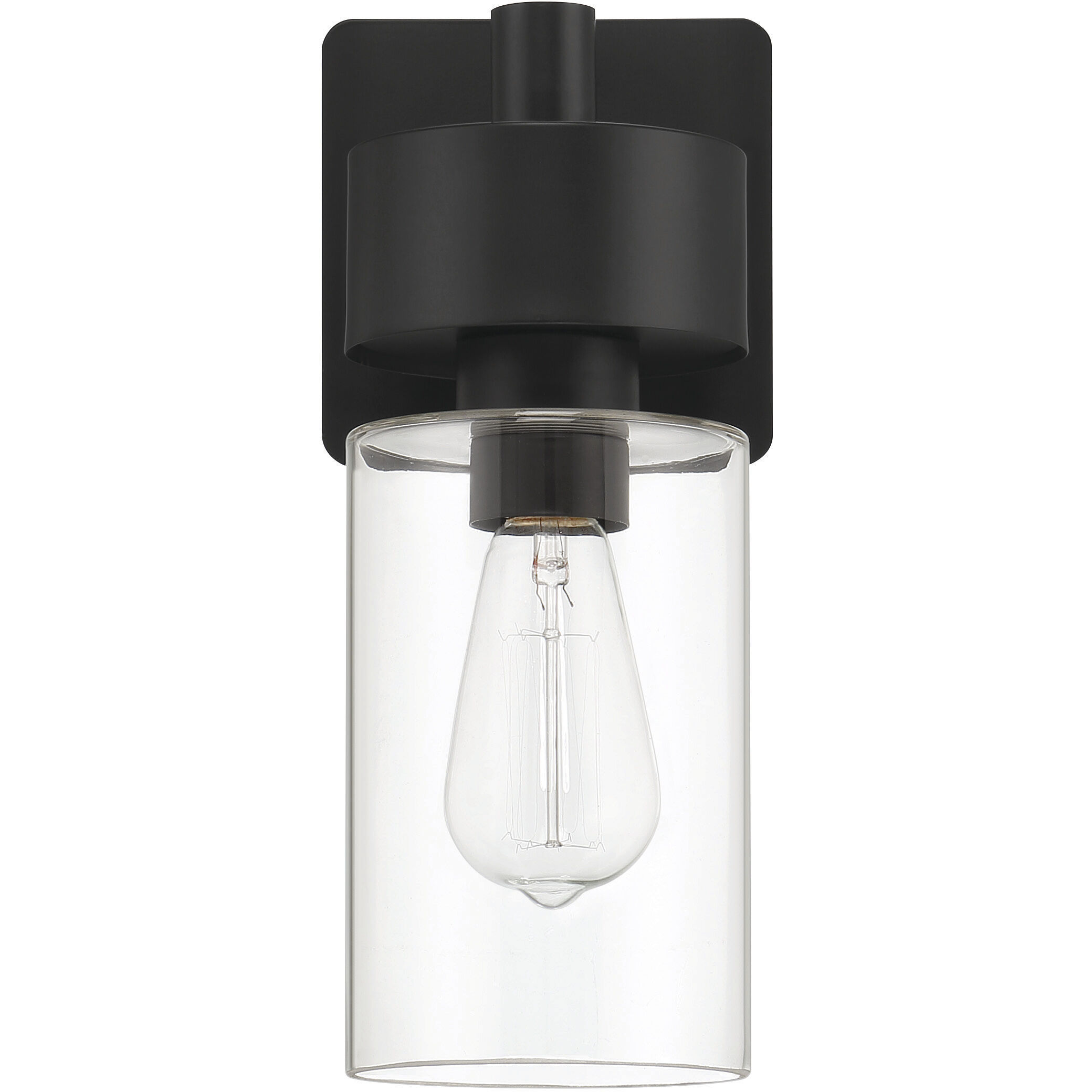 Bennet 1 Light 6 inch Midnight Outdoor Lantern