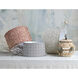 Nomad Beige and Ivory 20 inch Drum Lamp Shade, Large