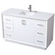 Hayes 54 X 22 X 35 inch White Vanity Sink Set