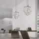 Suspenders LED 32 inch Satin Black Suspension Ceiling Light