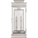 Chapman & Myers Linear Lantern 2 Light 22.5 inch Polished Nickel Wall Lantern