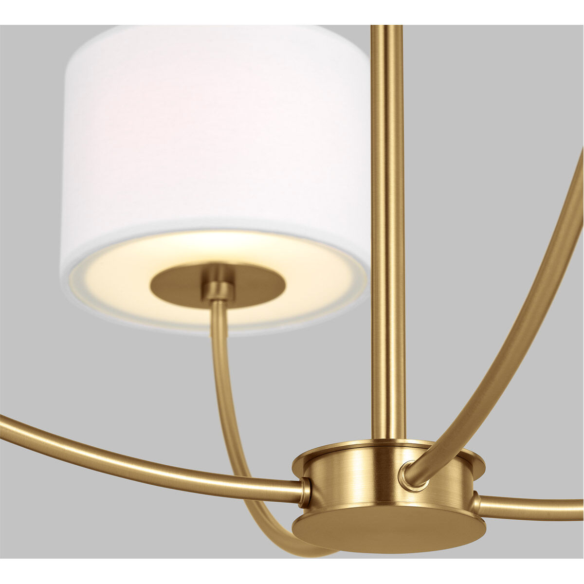 kate spade new york Sawyer 4 Light 31.75 inch Burnished Brass Chandelier Ceiling Light