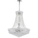 Empire 18 Light 28 inch Chrome Down Chandelier Ceiling Light