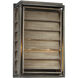 Hartberg 2 Light 18 inch Aged Driftwood Outdoor Wall Lantern