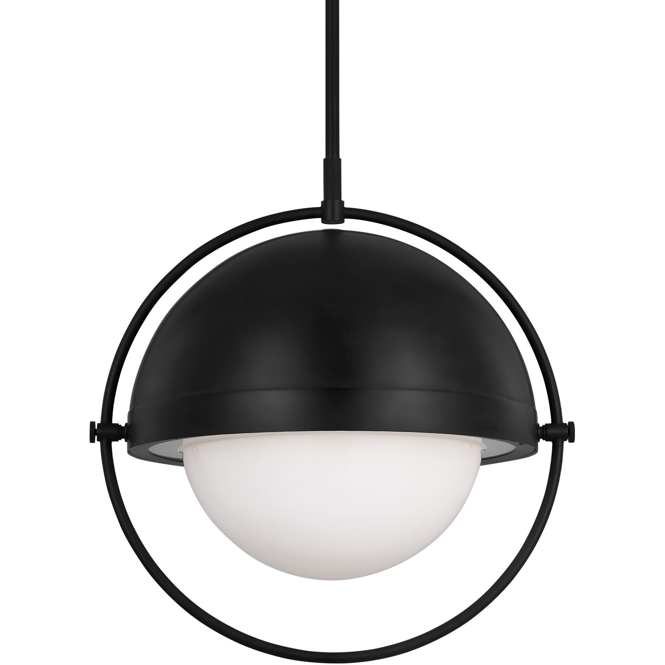 TOB by Thomas O'Brien Bacall Pendant Ceiling Light in Aged Iron