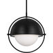 TOB by Thomas O'Brien Bacall Pendant Ceiling Light in Aged Iron