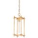 Huck 1 Light 7.25 inch Vintage Gold Leaf Pendant Ceiling Light