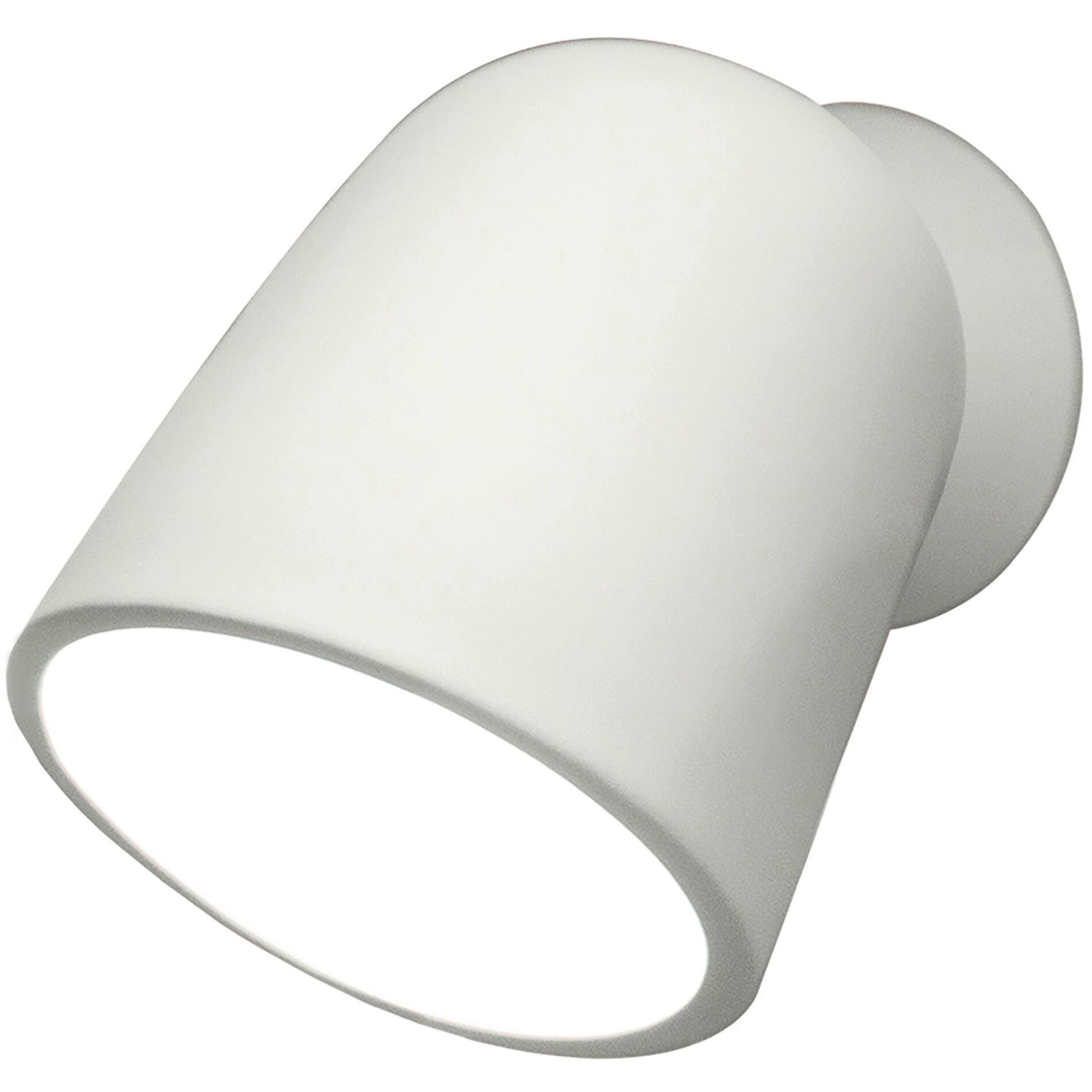 Ambiance Collection LED 7.75 inch Midnight Sky and Matte White Outdoor Wall Sconce