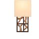 Hudson Wall Sconce Wall Light in Bronze Gold