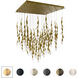 Signature Secret Garden LED 36 inch Heirloom Bronze Multi-Light Pendant Ceiling Light