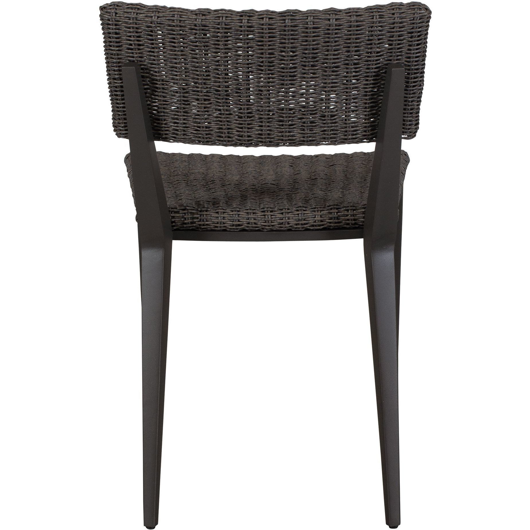 Calbas Java Black and Mocha Outdoor Dining Chair
