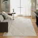Laid Back Luxe 114 X 79 inch Neutral Rug in 6 x 9