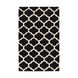 Pollack 36 X 24 inch Black Indoor Area Rug, Rectangle
