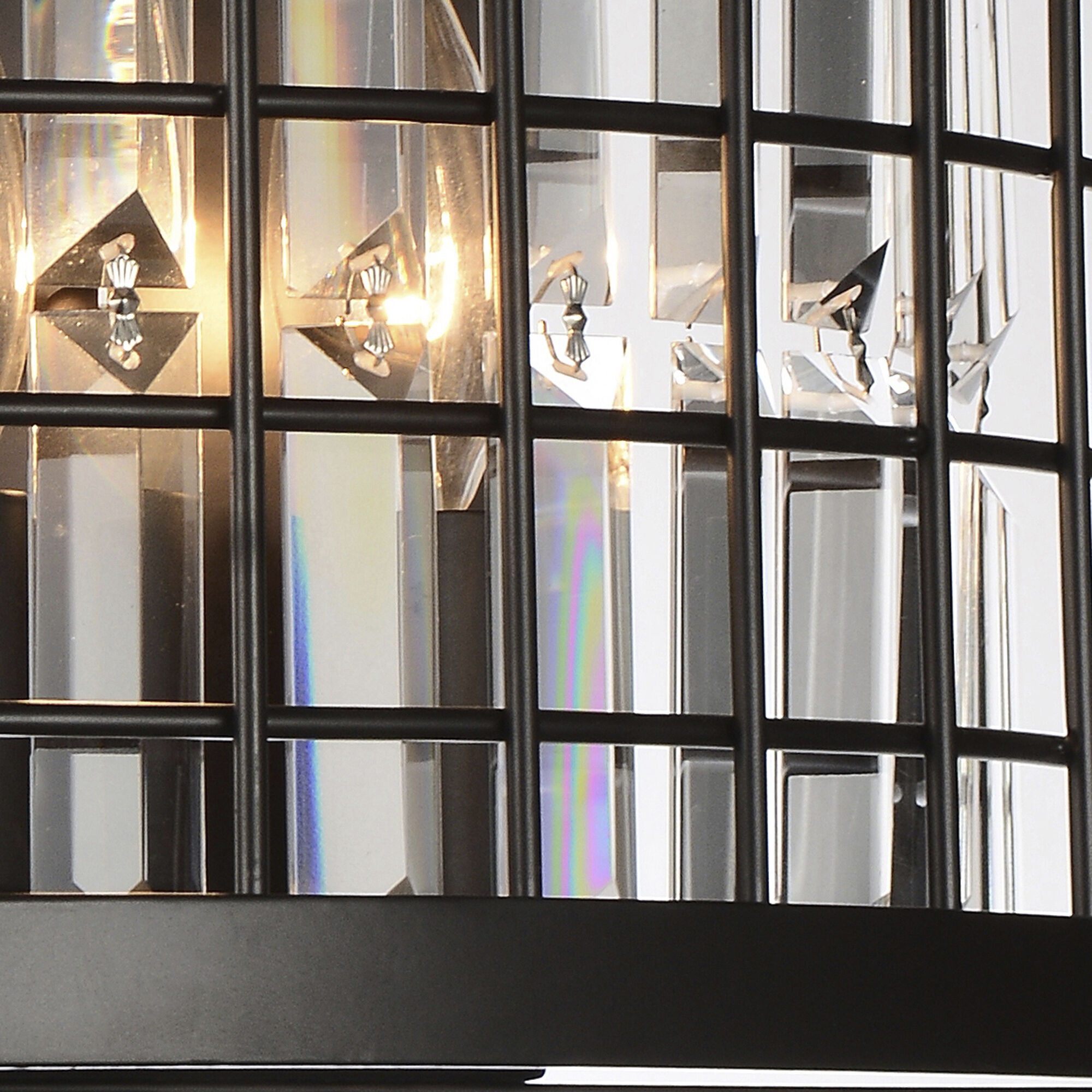 Meghna 3 Light 16 inch Brown Wall Light