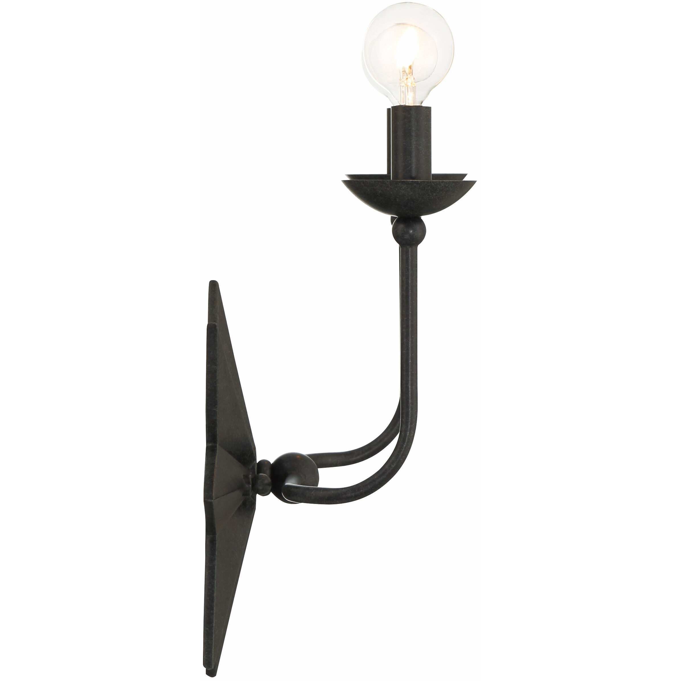 Astro Sconce Wall Light in Black