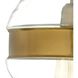 Garrison 1 Light 11 inch Antique Brass Flush Mount Ceiling Light, Small