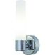 Saber 1 Light 4.75 inch Chrome Wall Sconce Wall Light
