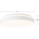 Beanie 15 inch White Flush Mount Ceiling Light