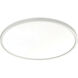 Edge Round LED 20 inch White Flush Mount Ceiling Light