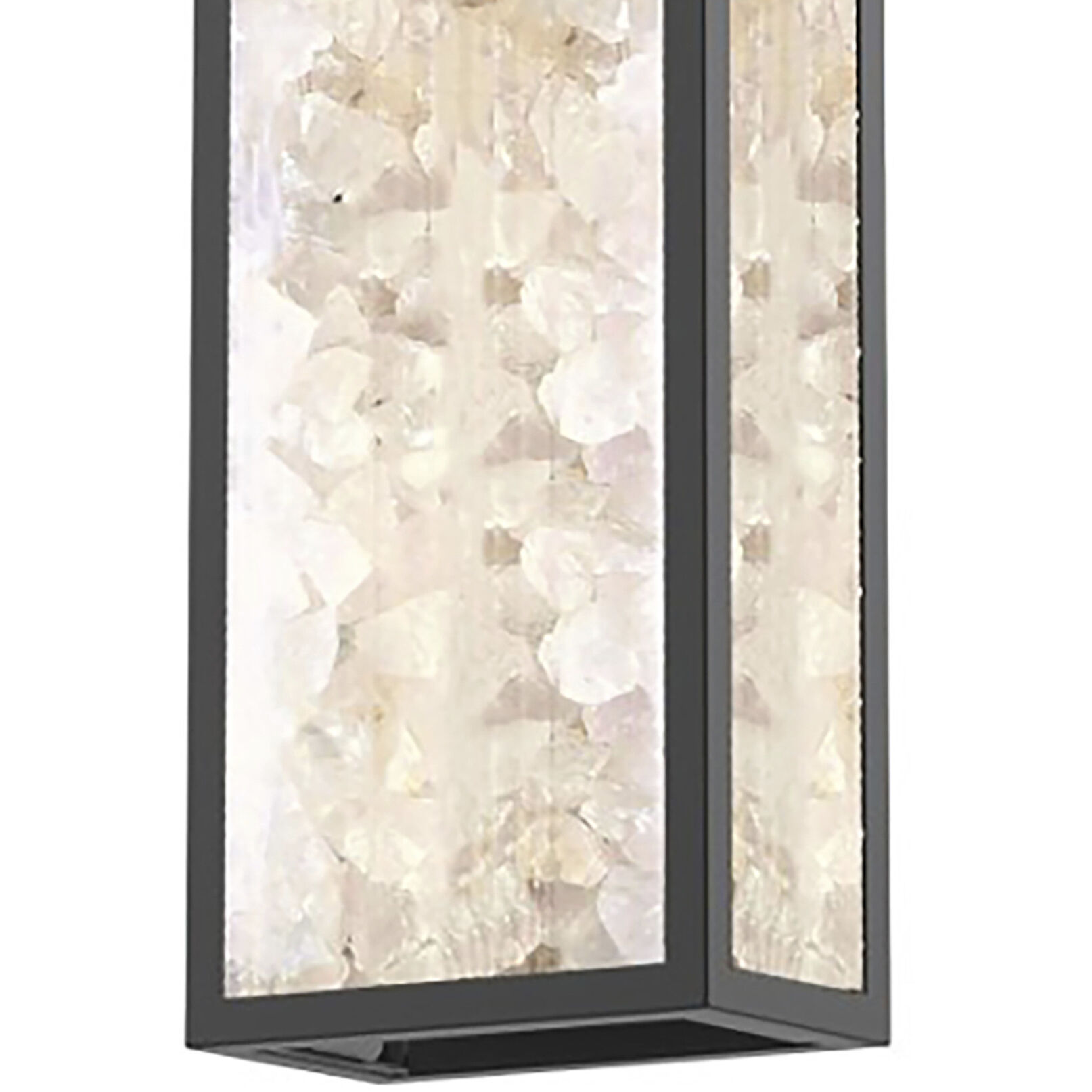 Great Outdoors Salt Creek LED 32 inch Coal Outdoor Wall Sconce