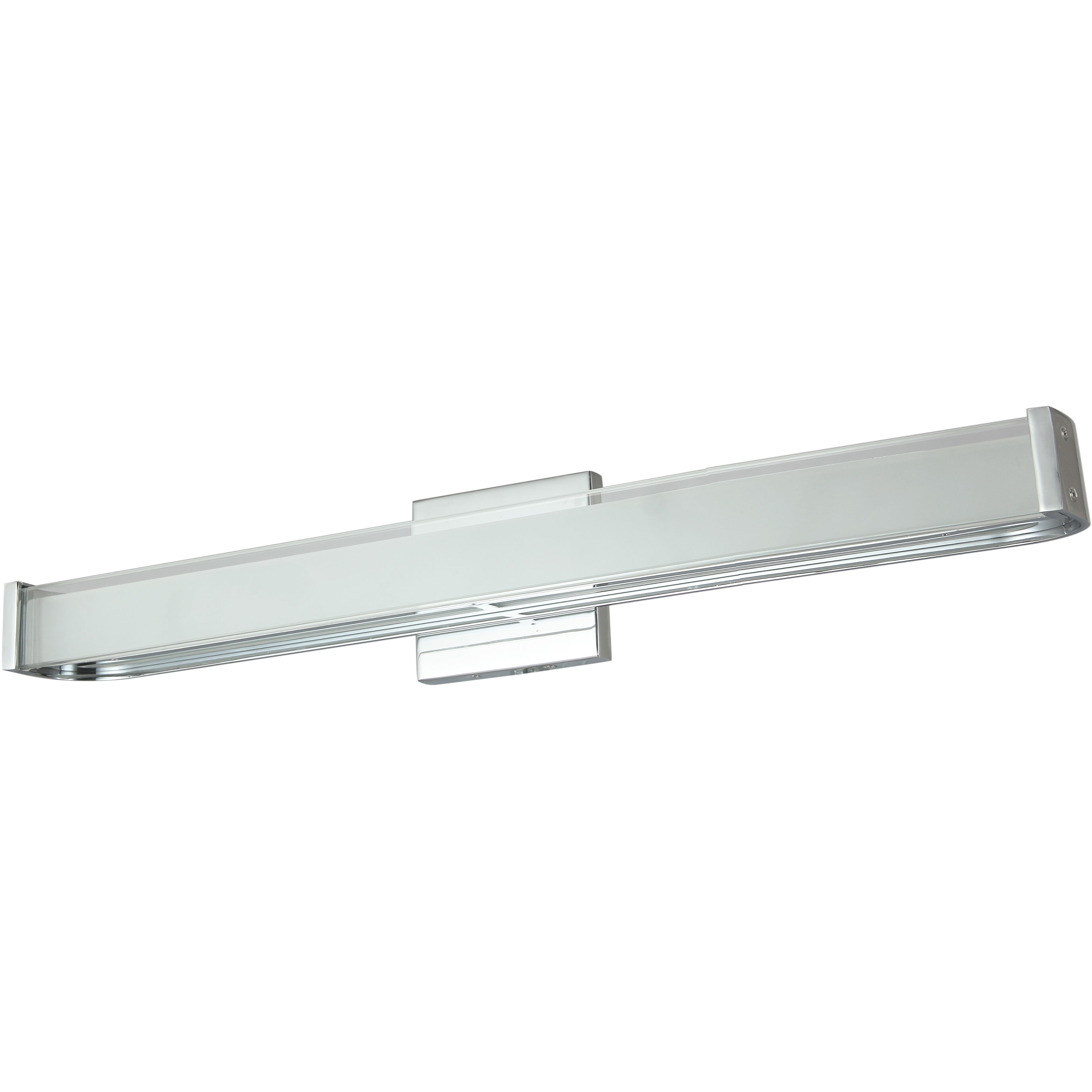 Bend LED 32 inch Chrome Bath Vanity Light Wall Light