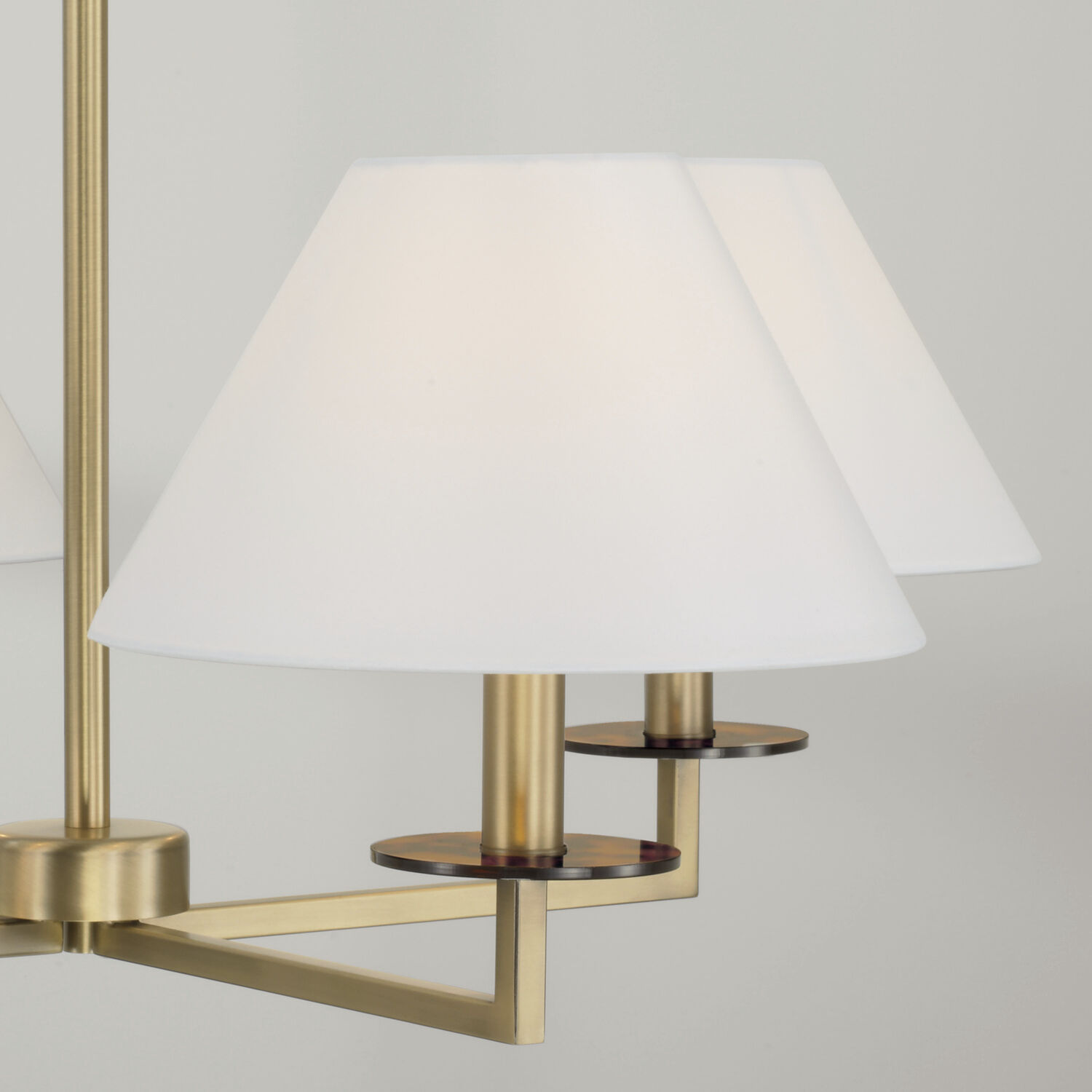 Gilda 4 Light 29.75 inch Aged Brass Chandelier Ceiling Light