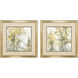 Lemon Birch Grove Yellow and Gray and Black and Multi Framed Art, Propac