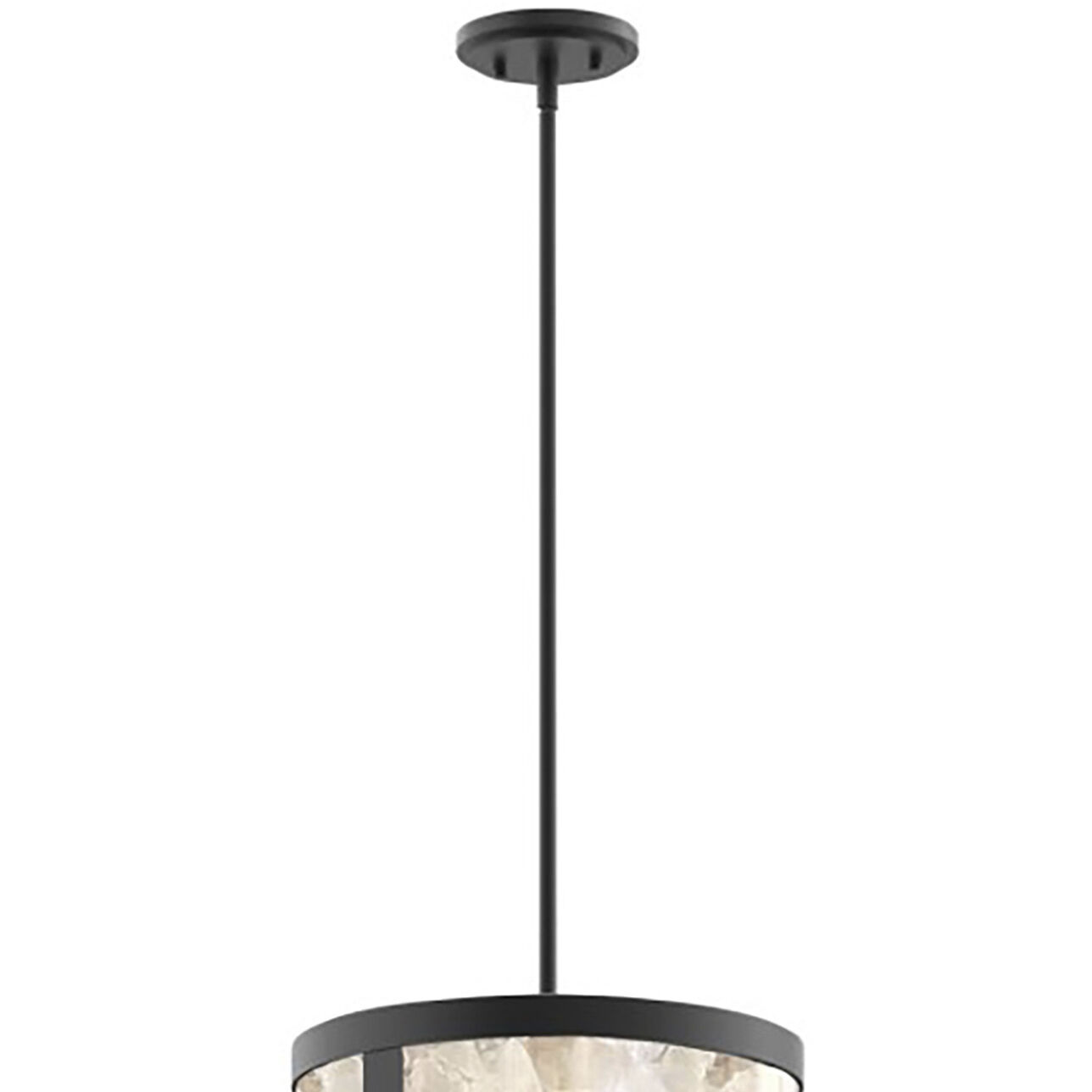 Great Outdoors Salt Creek LED 13 inch Coal Outdoor Pendant