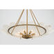 Althira 6 Light 32.75 inch Legacy Brass Pendant Ceiling Light
