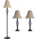 Signature 61 inch 100 watt Barclay Brass Table Lamp Portable Light