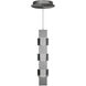 Super Star LED 2 inch Brushed Nickel Mini-Pendant Ceiling Light in 3000K, dweLED