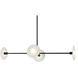 Monument 4 Light 42 inch Matte Black Pendant Ceiling Light