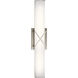 Trinsic LED 22 inch Brushed Nickel Linear Bath Medium Wall Light, Medium