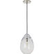 Sean Lavin Alina 1 Light 8.5 inch Polished Nickel Line-Voltage Pendant Ceiling Light in No Lamp