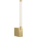 Kelly by Kelly Wearstler Phobos 15 inch 2.20 watt Hand Rubbed Antique Brass Rechargeable Table Lamp Portable Light