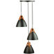 Tote LED 17 inch Black Pendant Ceiling Light