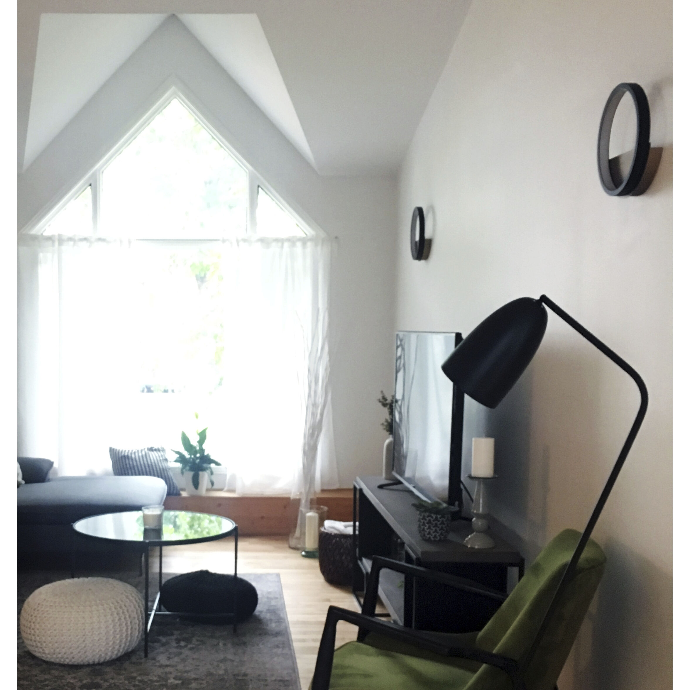 Hoopla LED 11.75 inch Black and Gold ADA Wall Sconce Wall Light