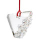 Forever Addesion LED 4 inch Polished Chrome Pendant Ceiling Light in Red Rope, Red Rope