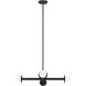 Kelly by Kelly Wearstler Nodes 4 Light 30 inch Midnight Black Chandelier Ceiling Light
