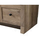 Soma 60 X 19 X 34 inch Natural Oak Vanity Sink Set