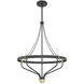 Merlin 5 Light 20.25 inch Noble Bronze Chandelier Ceiling Light