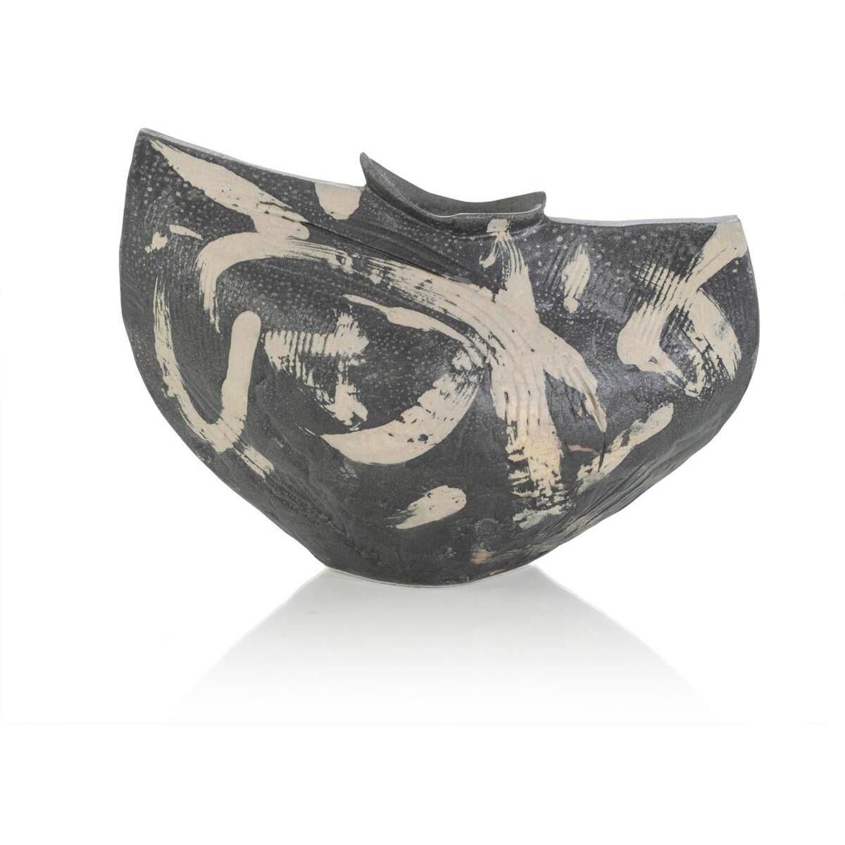 Calligraphy II 11 X 8.75 inch Vase