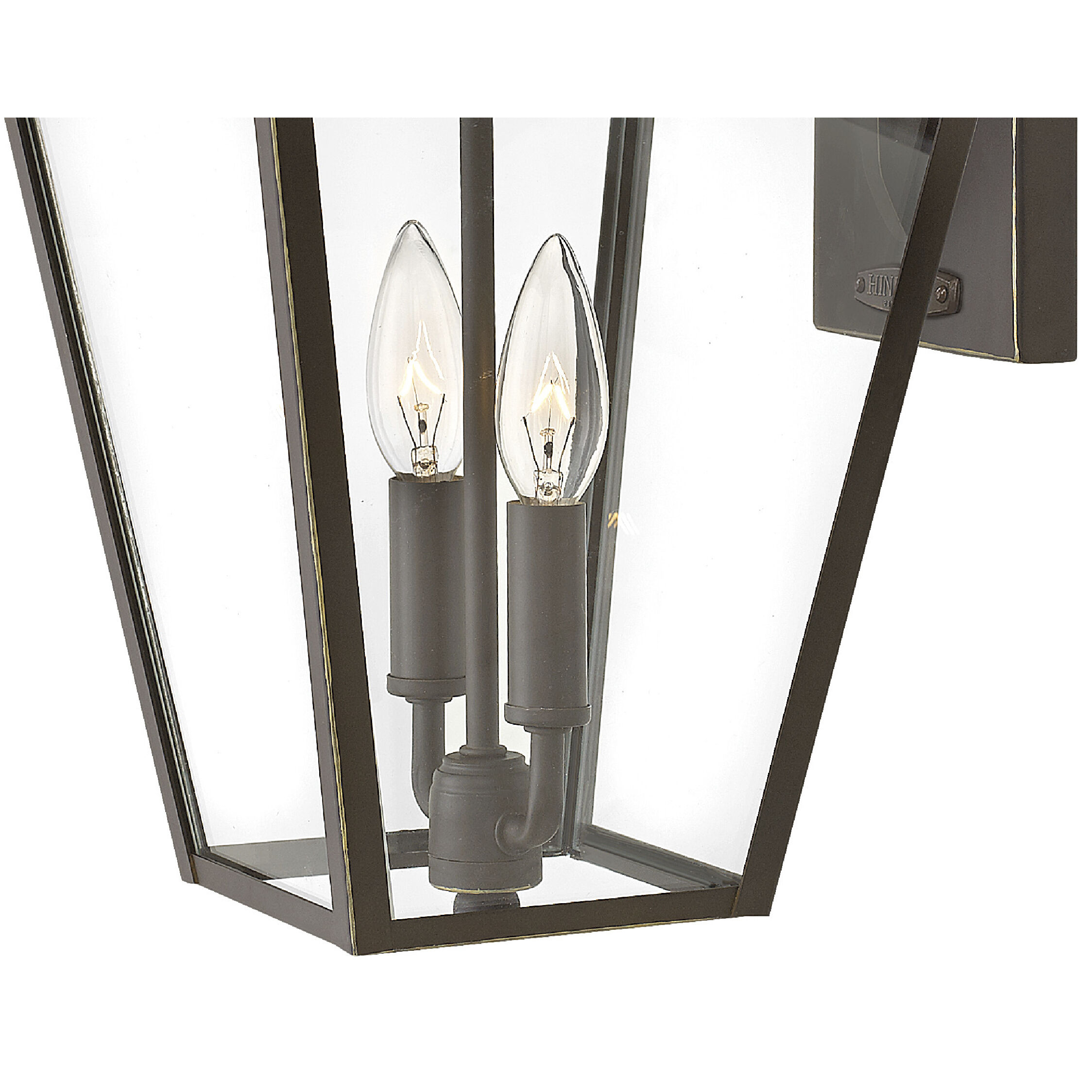 Estate Series Alford Place Outdoor Wall Mount Lantern in Oil Rubbed Bronze, Non-LED, Medium