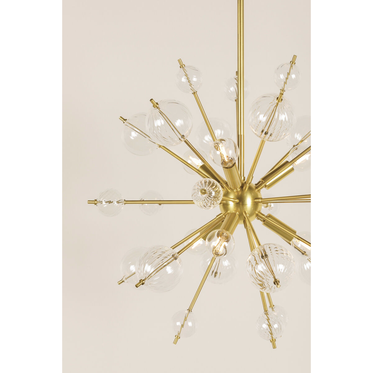 Linnea 6 Light 22 inch Aged Brass Chandelier Ceiling Light