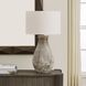 Dorothea 30 inch 150 watt Aged Stone Gray Table Lamp Portable Light